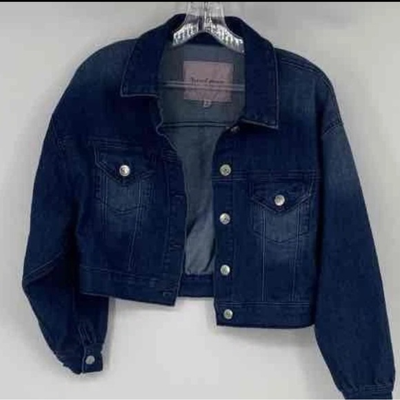 Juicy Couture Jackets & Blazers - Juicy Costure Dark Blue Denim Jacket for Women